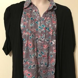 Will sell cardigan and shirt together